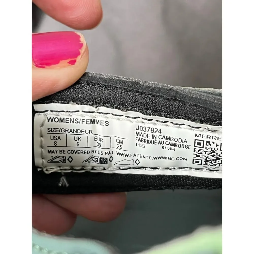 Merrell Huntington Sport Convert Sandals Green Hook Loop Outdoor Women's Size 8